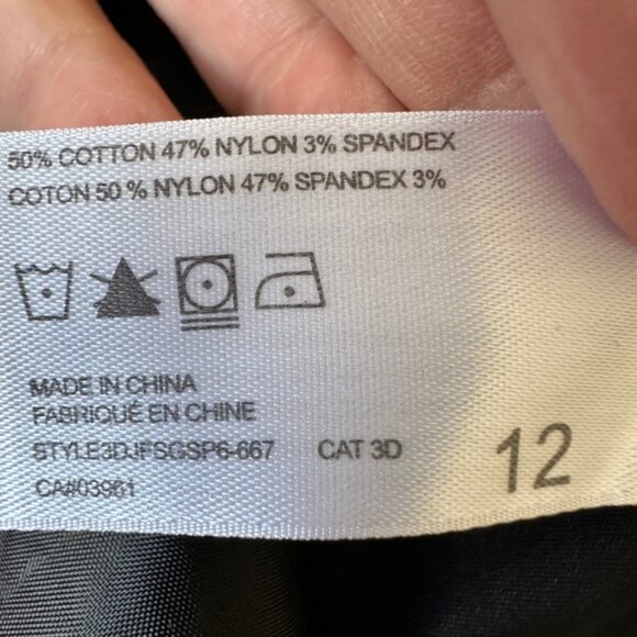 NWOT Alfred Sung long shorts - Picture 5 of 5